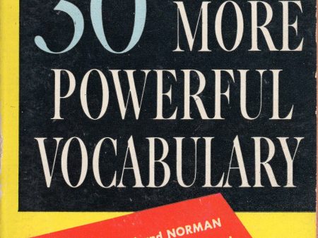 30 Days to a More Powerful Vocabulary Cheap