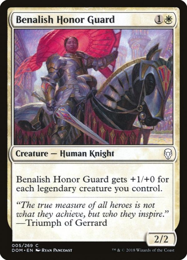 Benalish Honor Guard [Dominaria] Sale