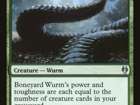 Boneyard Wurm [Duel Decks: Izzet vs. Golgari] Online now