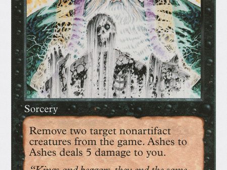 Ashes to Ashes [Fifth Edition] Sale