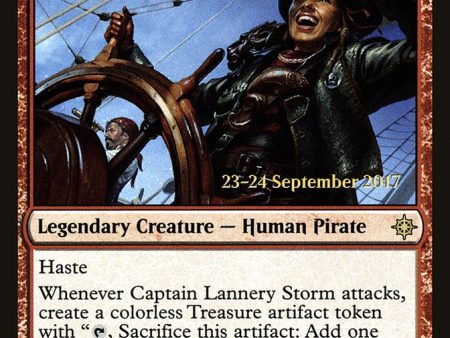 Captain Lannery Storm [Ixalan Prerelease Promos] Online Sale