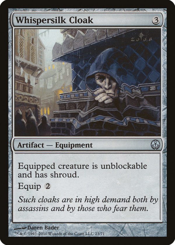 Whispersilk Cloak [Duel Decks: Phyrexia vs. the Coalition] Cheap