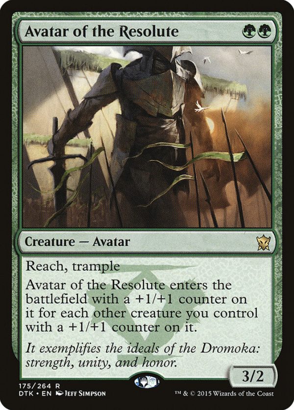 Avatar of the Resolute [Dragons of Tarkir] Hot on Sale