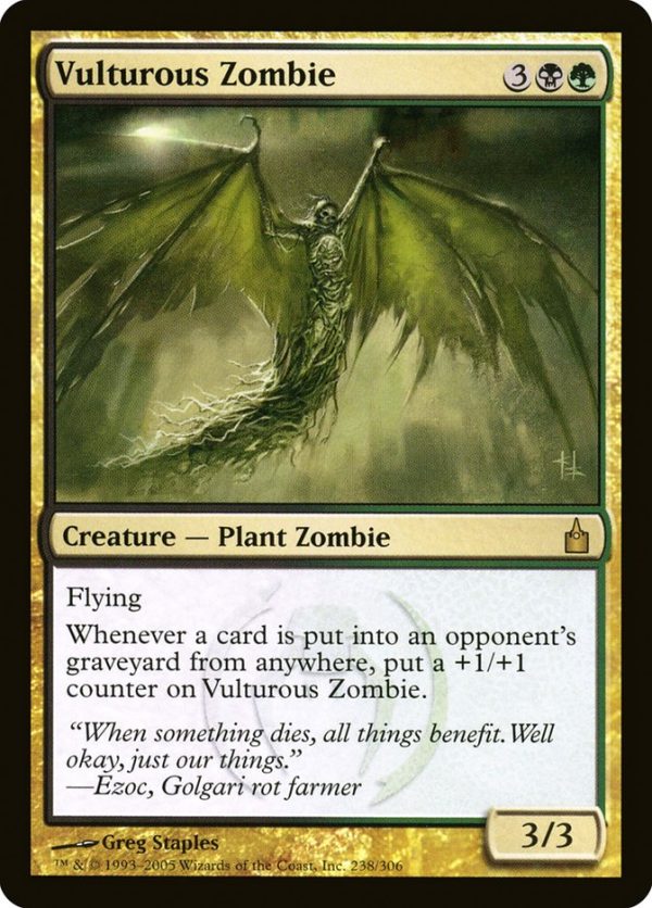 Vulturous Zombie [Ravnica: City of Guilds] Sale