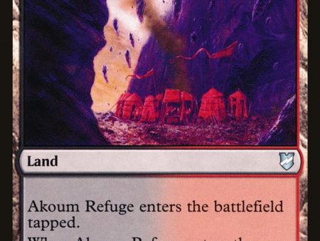 Akoum Refuge [Commander 2018] For Sale