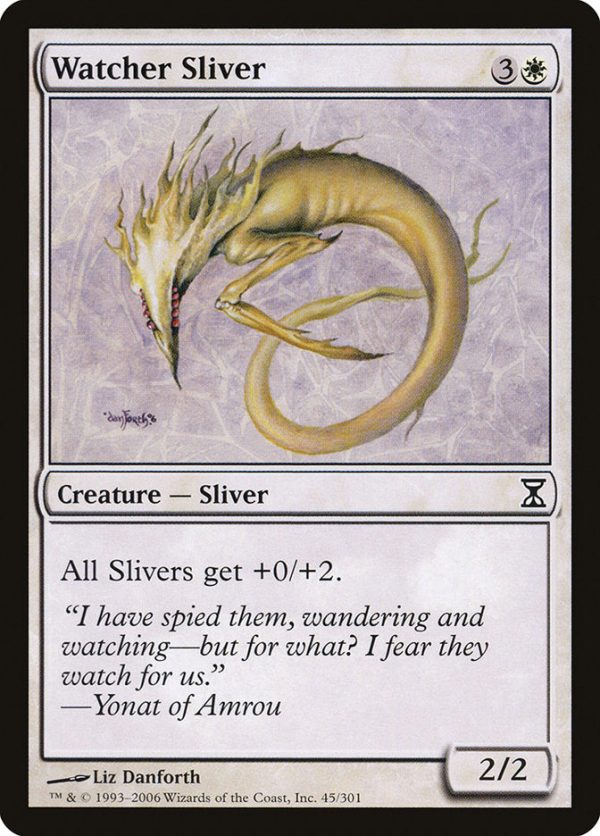 Watcher Sliver [Time Spiral] on Sale