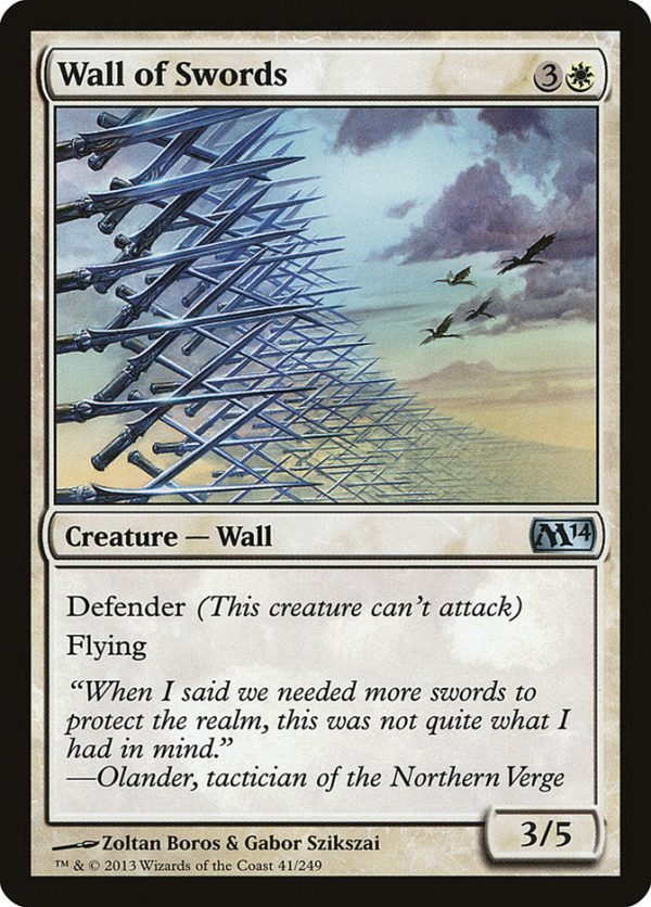 Wall of Swords [Magic 2014] For Cheap