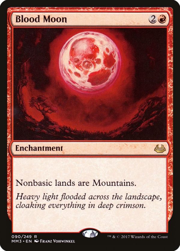 Blood Moon [Modern Masters 2017] Online Hot Sale