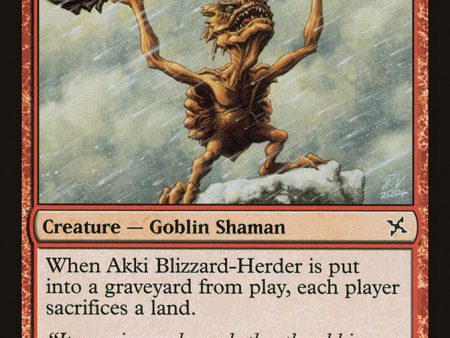 Akki Blizzard-Herder [Betrayers of Kamigawa] Sale