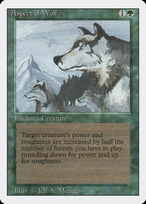 Aspect of Wolf [Revised Edition] Supply