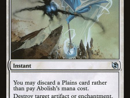 Abolish [Duel Decks: Elspeth vs. Tezzeret] Supply