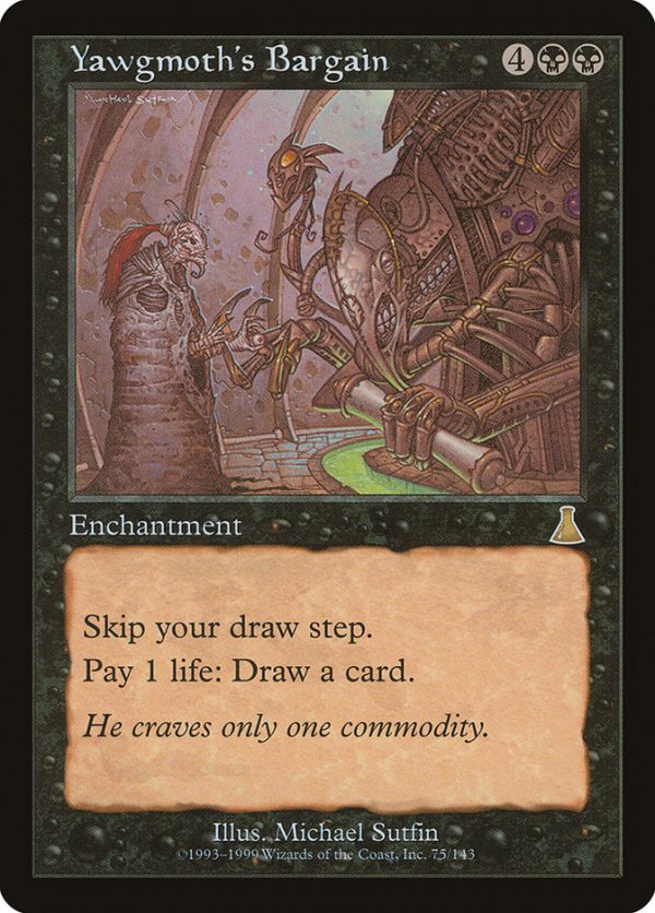 Yawgmoth s Bargain [Urza s Destiny] Online