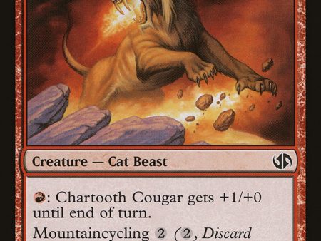 Chartooth Cougar [Duel Decks: Jace vs. Chandra] For Discount