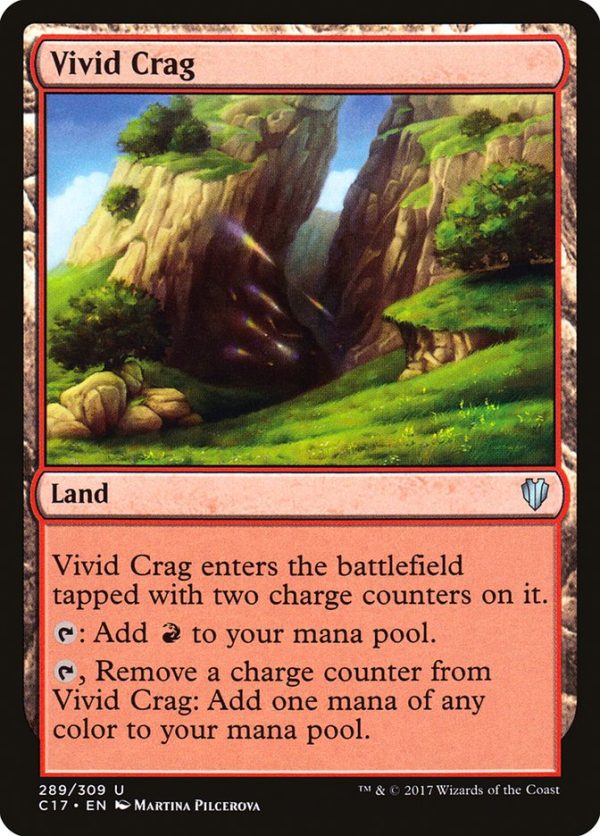 Vivid Crag [Commander 2017] For Sale