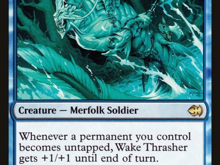 Wake Thrasher [Duel Decks: Merfolk vs. Goblins] Cheap