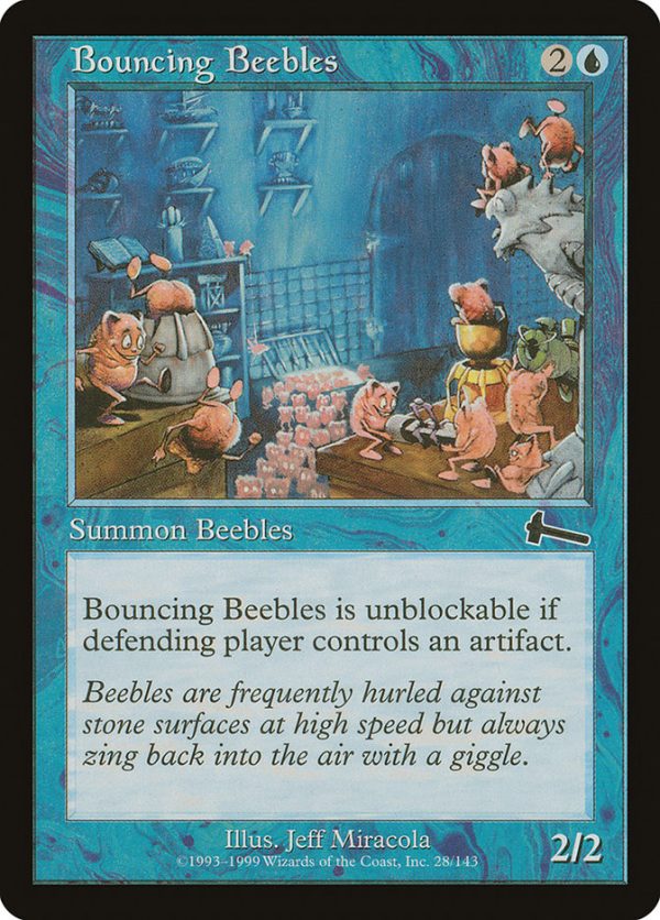 Bouncing Beebles [Urza s Legacy] For Cheap