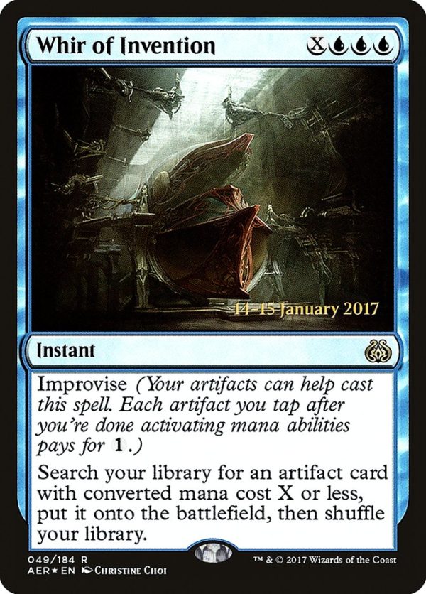 Whir of Invention [Aether Revolt Prerelease Promos] Discount