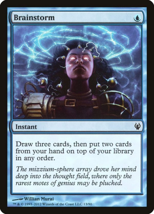 Brainstorm [Duel Decks: Izzet vs. Golgari] Cheap