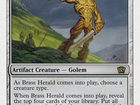 Brass Herald [Eighth Edition] Sale