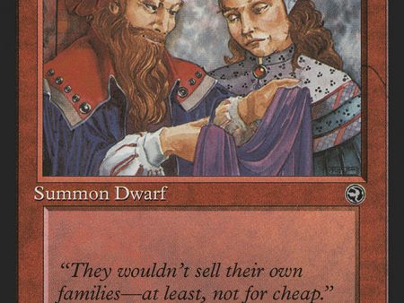 Dwarven Trader (Zeki Flavor Text) [Homelands] Online now