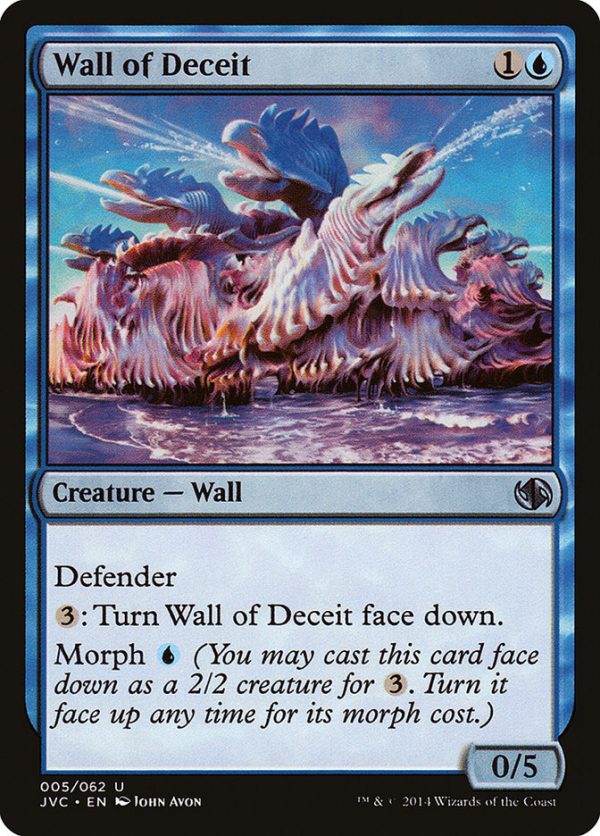 Wall of Deceit [Duel Decks Anthology] Supply