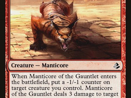 Manticore of the Gauntlet [Amonkhet] Discount