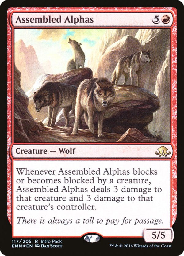 Assembled Alphas (Intro Pack) [Eldritch Moon Promos] on Sale