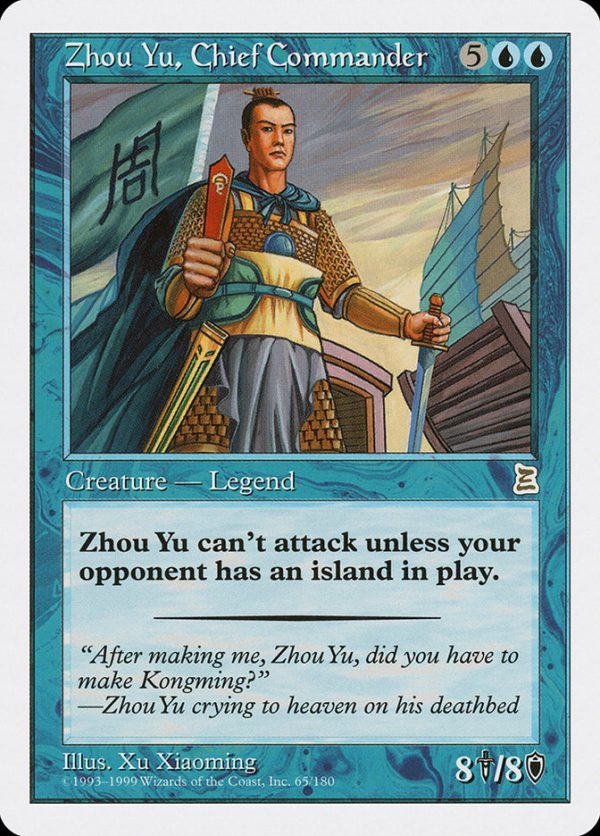 Zhou Yu, Chief Commander [Portal Three Kingdoms] Cheap