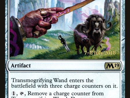 Transmogrifying Wand [Core Set 2019 Prerelease Promos] on Sale