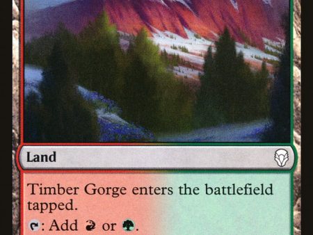 Timber Gorge [Dominaria] Hot on Sale