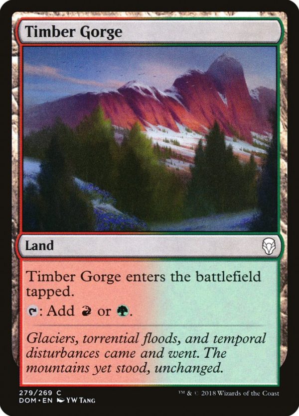 Timber Gorge [Dominaria] Hot on Sale