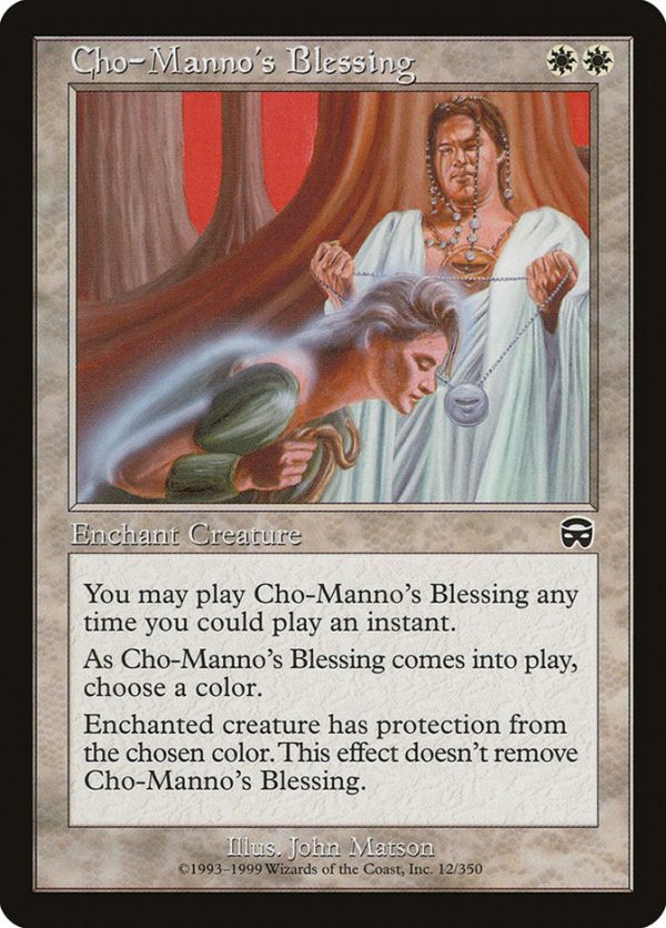 Cho-Manno s Blessing [Mercadian Masques] For Sale