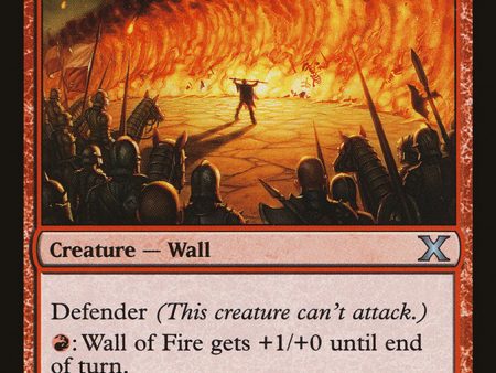 Wall of Fire [Tenth Edition] For Sale