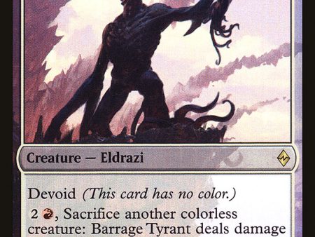 Barrage Tyrant (Intro Pack) [Battle for Zendikar Promos] on Sale