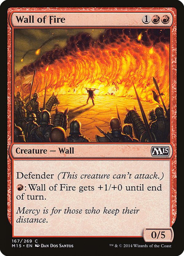 Wall of Fire [Magic 2015] Online Hot Sale