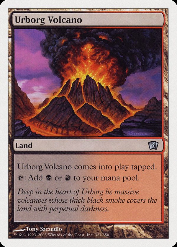 Urborg Volcano [Eighth Edition] Online Hot Sale