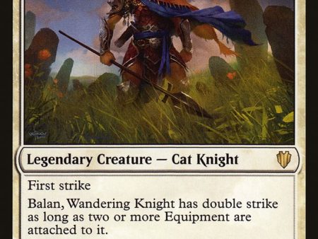 Balan, Wandering Knight [Commander 2017] Online