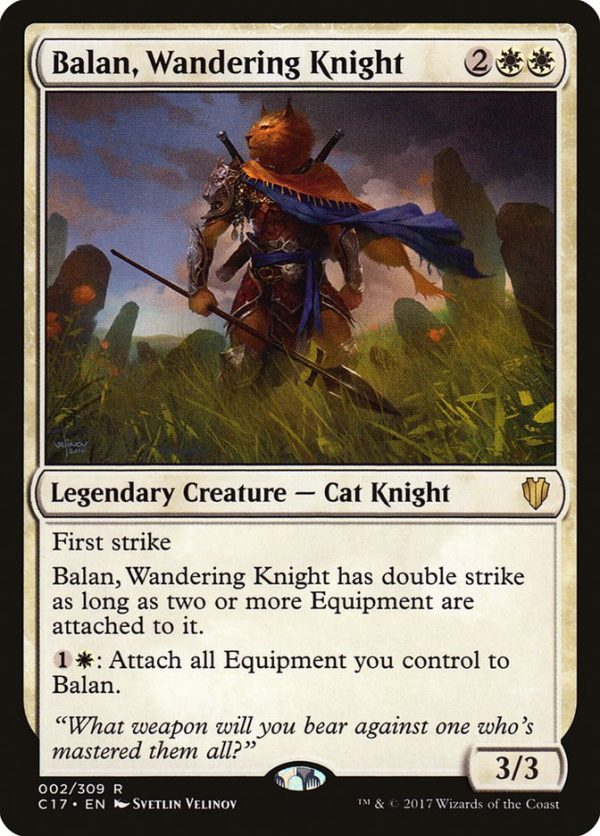 Balan, Wandering Knight [Commander 2017] Online