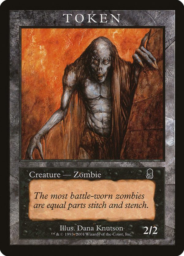 Zombie Token [Magic Player Rewards 2002] Hot on Sale