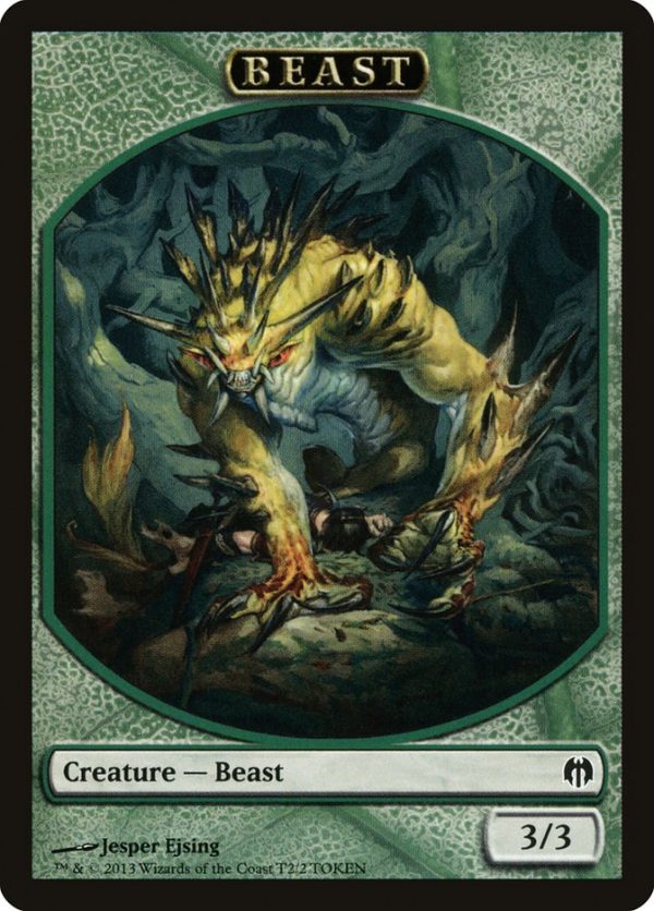 Beast Token [Duel Decks: Heroes vs. Monsters Tokens] Fashion