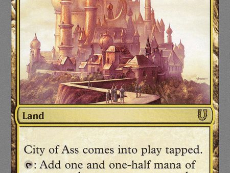 City of Ass [Unhinged] Sale