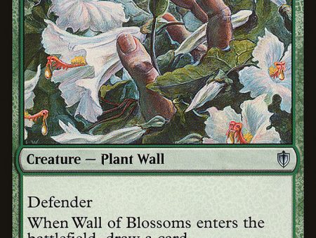 Wall of Blossoms [Commander 2016] Sale