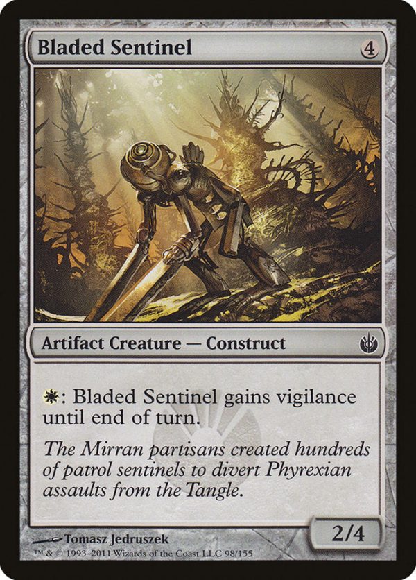 Bladed Sentinel [Mirrodin Besieged] Discount