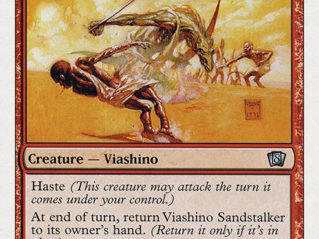 Viashino Sandstalker [Eighth Edition] Online Sale