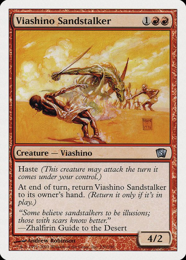 Viashino Sandstalker [Eighth Edition] Online Sale