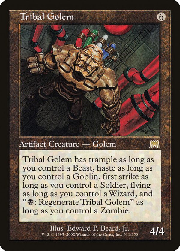 Tribal Golem [Onslaught] Discount