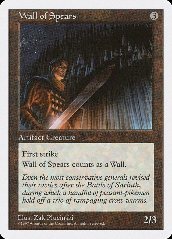 Wall of Spears [Fifth Edition] Online Hot Sale