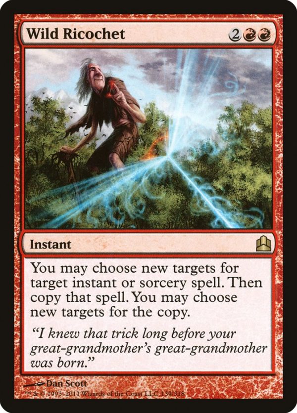 Wild Ricochet [Commander 2011] on Sale