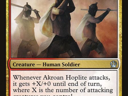 Akroan Hoplite [Theros] Hot on Sale