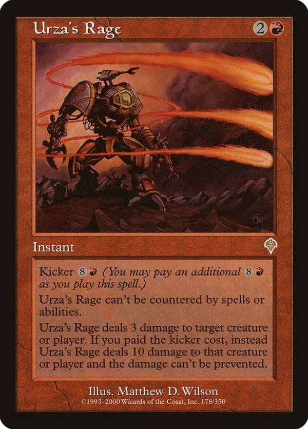 Urza s Rage [Invasion] on Sale